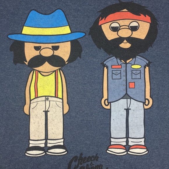 Retro Cheech & Chong T-shirt - Picture 2 of 4